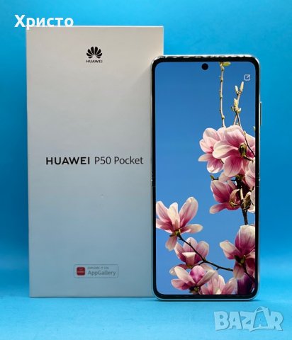 ГАРАНЦИОНЕН!!! Huawei P50 Pocket 256GB 8GB RAM Dual , снимка 3 - Huawei - 37305929