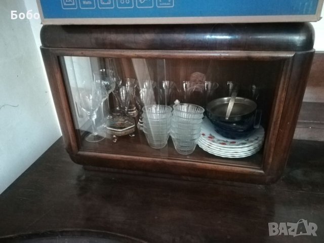  Бюфет - старинен, снимка 4 - Антикварни и старинни предмети - 34168637