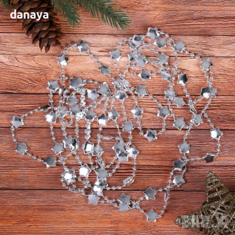 3172 Връх за елха червена звезда с пухкав блясък, снимка 3 - Декорация за дома - 38406949