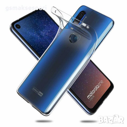 Motorola One Vision - Силиконов Прозрачен Кейс Гръб 0.5MM, снимка 1