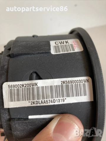 Айрбаг волан за управление на KIA Soul 1.6 CRDi (2011) 569002K200WK, снимка 3 - Части - 53334956