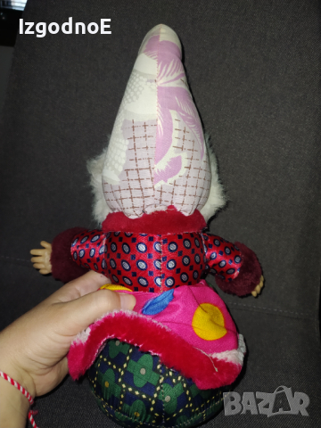 Стара соц кукла Елф с гумена глава , снимка 4 - Колекции - 44559910