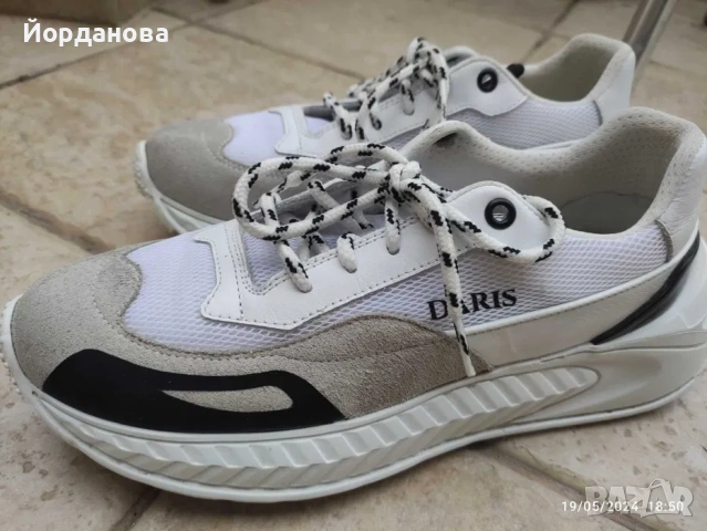 Сникърси ест.кожа 38 номер, снимка 3 - Маратонки - 53907312