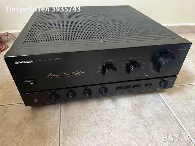Pioneer A 858 Като чисто Нов, снимка 4 - Ресийвъри, усилватели, смесителни пултове - 56164607