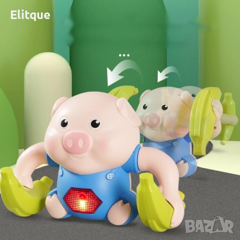 Интерактивна пластмасова играчка Прасенце, снимка 3 - Други - 52865912