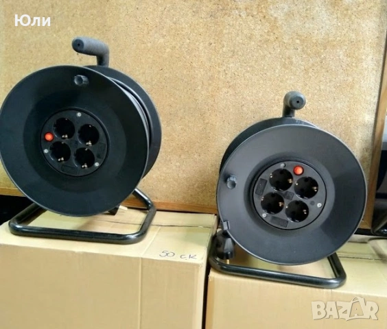 Макара с гумиран кабел ШКПЛ 3х1.5 мм2, снимка 3 - Други инструменти - 43620160