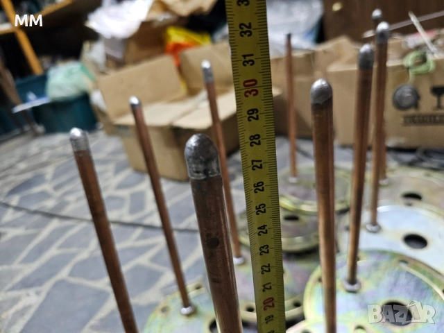 Поцинкован кръгъл фланец с 1 медна тръба за термосонда. , снимка 5 - Бойлери - 51814123