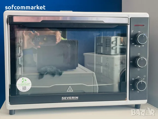 мини фурна SEVERIN TO 2058 (42L, 1800W) – С 6 месеца гаранция! (Без аксесоари)
