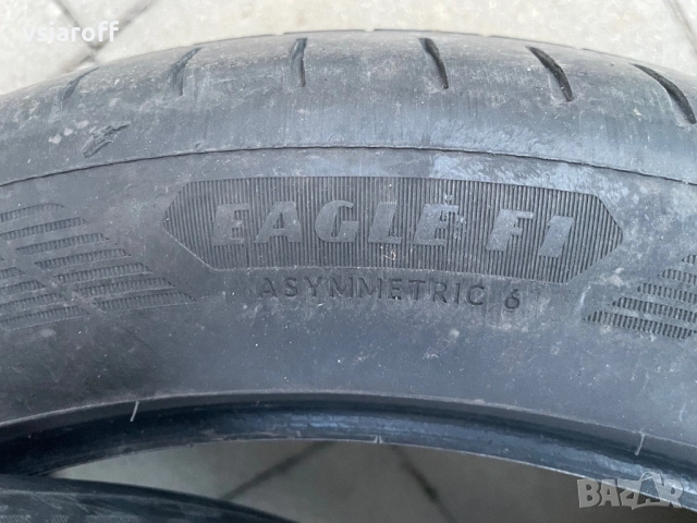 Летни гуми Good year Eagle F1 - 245 45 R19, снимка 4 - Гуми и джанти - 54338675