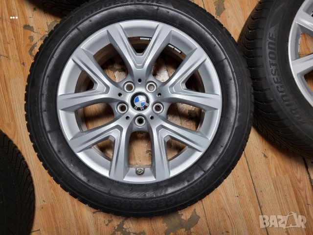 Bmw 17" 5x120 X1 X2 оригинални лети джанти Бмв 205/60/17, снимка 3 - Гуми и джанти - 52537626
