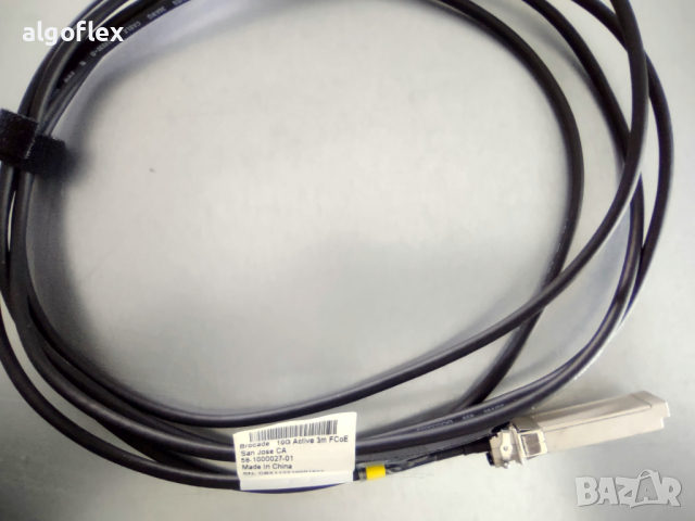 Кабел DAC SFP+-to-SFP+ CU, Active 10Gbps 3m Brocade 58_1000027_01, снимка 3 - Кабели и адаптери - 44568860