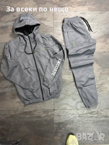 Lacoste Мъжки Шушляков Спортен Комплект🔝Мъжки Шушляков Спортен Екип - Различни Цветове Код NGHSP178, снимка 7 - Спортни дрехи, екипи - 55834191