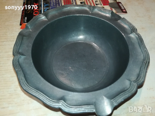 МЕТАЛЕН ПЕПЕЛНИК-ВНОС SWISS 0709251639, снимка 14 - Антикварни и старинни предмети - 51633926