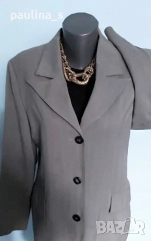 Два различни броя / Преходно вталено манто "Betty Barclay" и "Clarisse" , снимка 17 - Палта, манта - 52166858