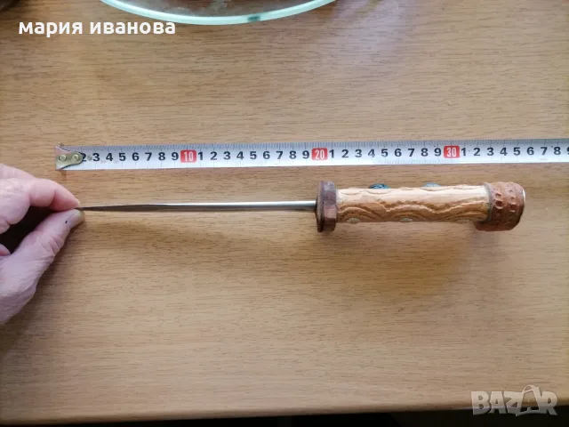 Нож от щик калашник с мъхов ахат, снимка 2 - Ножове - 56138088