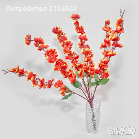 Изкуствени декоративни клонки с цветчета, снимка 5 - Изкуствени цветя - 51227173
