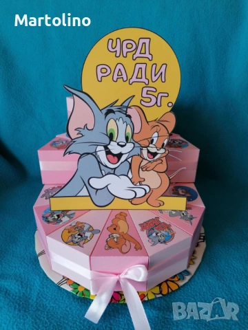 Картонена торта Играта на играчките, снимка 4 - Други - 53051960