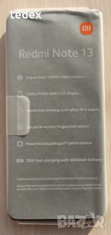 Redmi Note 13, 6GB RAM, 128GB, (Midnight Black), снимка 1