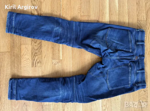 Оригинални Дънки G-star Raw 3d ZipKnee Skinny 31, снимка 3 - Дънки - 55785378