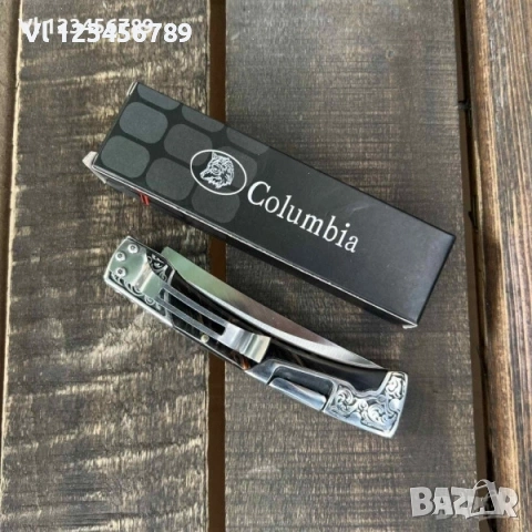 Сгъваем нож COLUMBIA A3165 BLACK -100х237 мм , снимка 3 - Ножове - 53936831