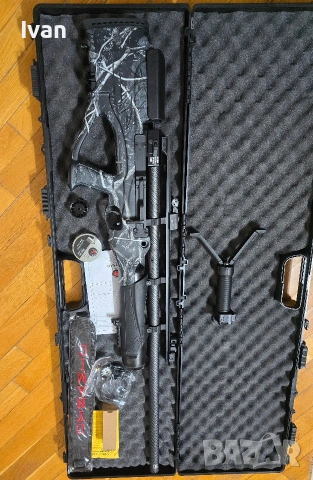 Hatsan Herculea Bully Long 6,35 Въздушна пушка PCP, снимка 2 - Въздушно оръжие - 53294268