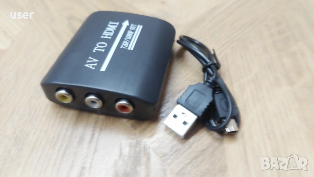 Чисто нов адаптер AV към HDMI