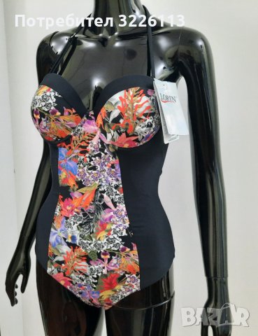 Дамски бански цял - "LORIN" L4003/6 Push-Up -36/70 C, 36/70 D, 38/75 B и 38/75 D, снимка 3 - Бански костюми - 37011864