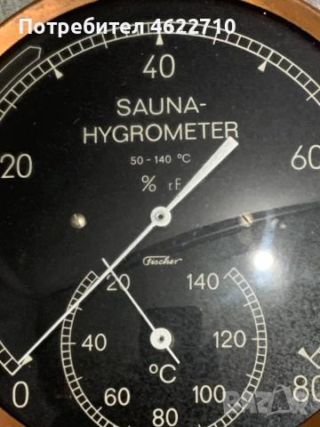 хигрометър за сауна, снимка 3 - Друга електроника - 52059469
