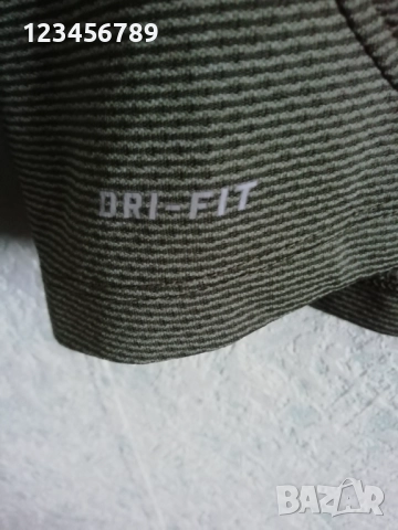 Nike DF Aeroreact Half Zip Cargo Khaki Reflective Silv оригинална нова Running Drill Top L , снимка 6 - Спортни дрехи, екипи - 52714891