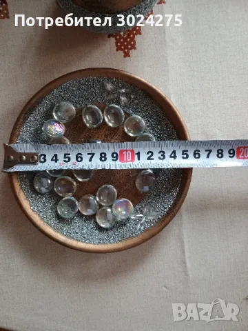 Свещник с чинийка за чаена свещ, снимка 6 - Декорация за дома - 48509626