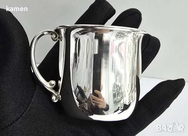 Сребърна чаша 180мл., снимка 9 - Чаши - 49961897