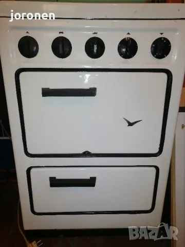 Ретро готварска емайлирана печка ,,Чайка”, снимка 5 - Печки, фурни - 50408383