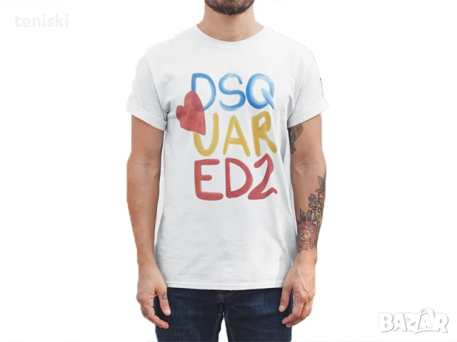 Нови модели Тениски Dsquared принт, снимка 6 - Тениски - 32454686