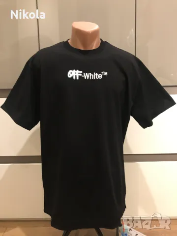 OFF-WHITE™ Spray Helvetica тениска, размер: XL