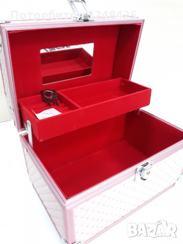 Розова кутия за бижута А модел. , снимка 3 - Декорация за дома - 35106316