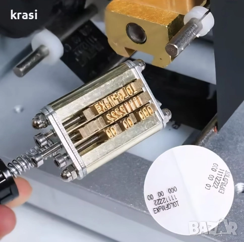 Печатащо устройство за дата и партида, снимка 3 - Други машини и части - 51451611