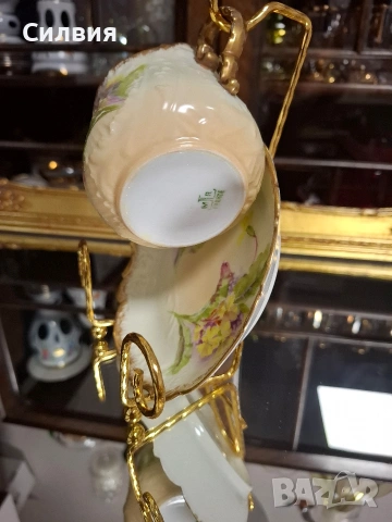 Колекционерска чаша с чинийка , снимка 10 - Други ценни предмети - 53276073