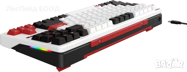 Havit KB902L механична геймърска клавиатура нова с USB-C и RGB осветление, снимка 4 - Клавиатури и мишки - 54252682