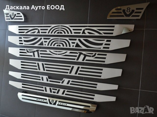 Комплект декорация за предна решетка на Скания SCANIA R 2010-2016г.