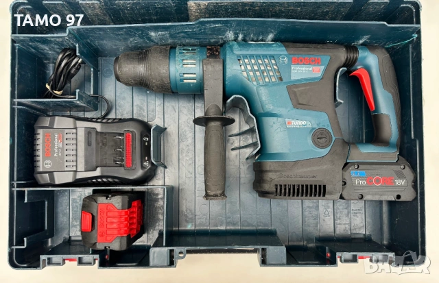 BOSCH GBH 18V-36 C - Безчетков комбиниран перфоратор 2x18V 8.0Ah SDS MAX, снимка 2 - Перфоратори - 53090916