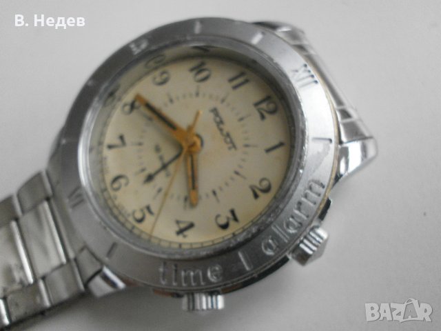 POLJOT alarm, 18 jewels, made in USSR, каса - 36,5мм, снимка 2 - Мъжки - 27639702