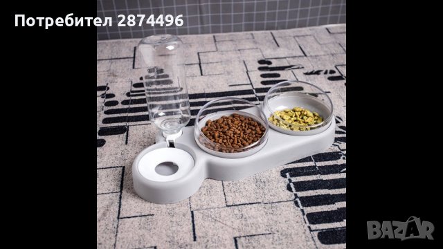 3636 Хранилка с 2 купички и поилка за вода, снимка 17 - Други животни - 36765192