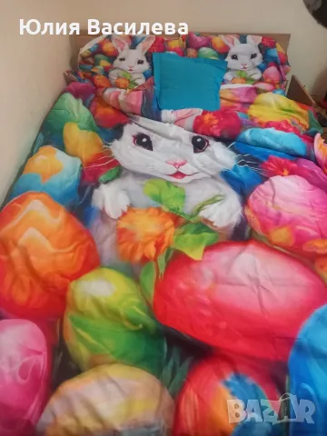 чисто нов  великденски спален комплект , снимка 1