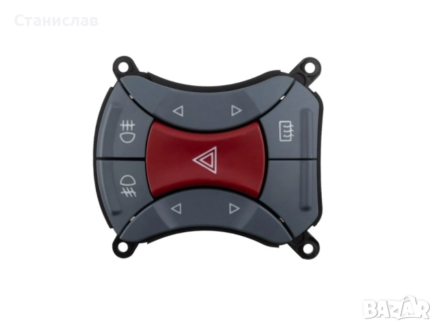 Бутон за аварийни светлини за Fiat Doblo Pre-Face, снимка 3 - Части - 52305928