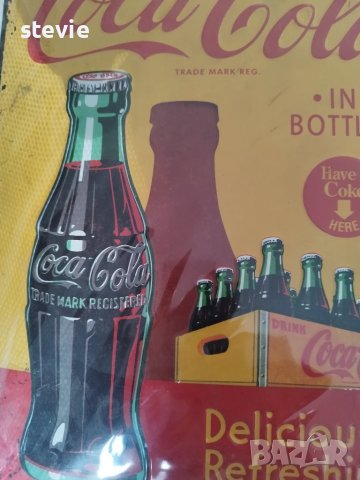 Нова метална табела Кока Кола 40х30, снимка 3 - Пана - 50985563