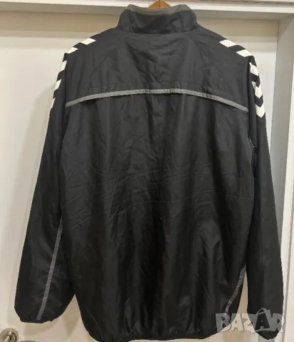 Яке ветровка HUMMEL WINDSTOPPER TECHNICAL X ЧЕРЕН, снимка 13 - Спортни дрехи, екипи - 49355583