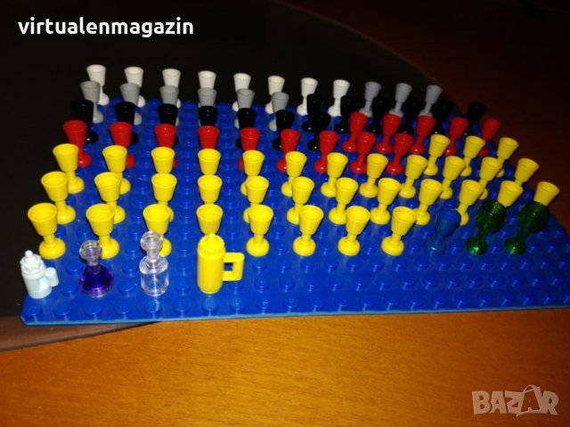 Lego бокали, бутилки и чаши- оригинално Лего