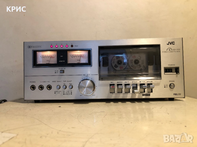 JVC KD-21D stereo cassette deck, снимка 2 - Декове - 44684268