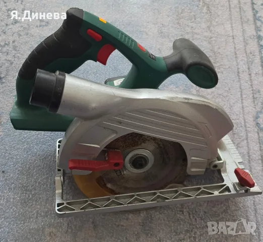 Акумулаторен ръчен цирколяр Parkside 18v