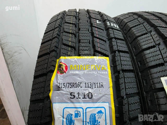2бр зимни гуми за бус 215/75/16C MINERVA L05291 , снимка 2 - Гуми и джанти - 53970462